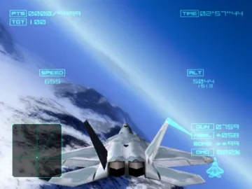 Ace Combat 04 - Shattered Skies screen shot game playing